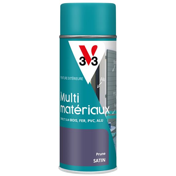 Peinture satin prune 0,4l