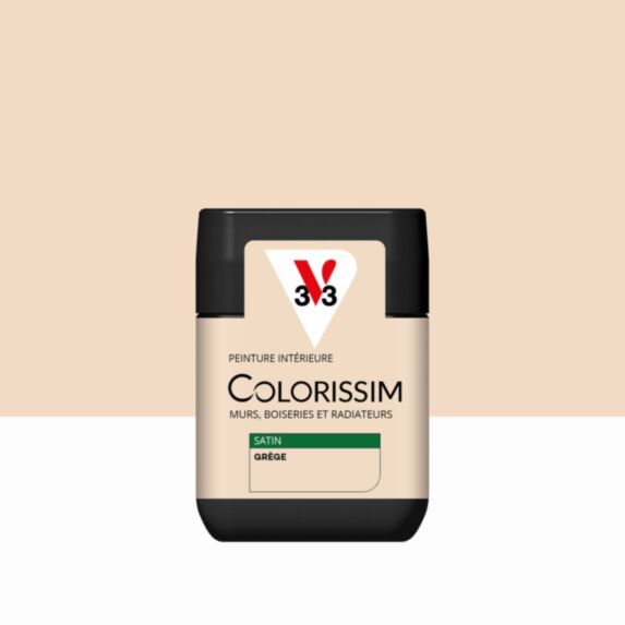Peinture intérieure Colorissim® Grège Satiné 75ml - V33