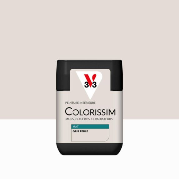 Peinture intérieure Colorissim® Gris Perle Mat 75ml - V33