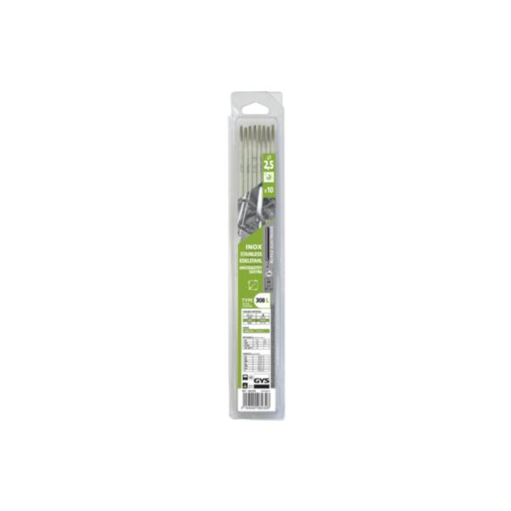10 électrodes inox 308l ø 2,0 brochable - GYS