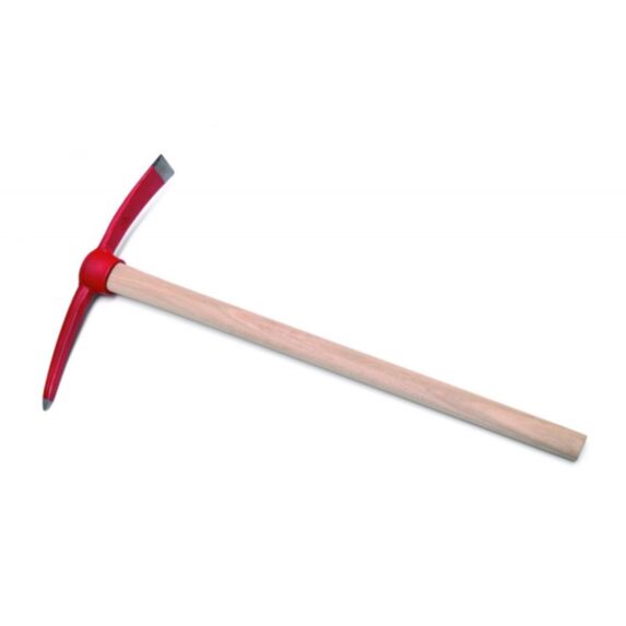 Pioche avec manche en bois rouge 1,7kg