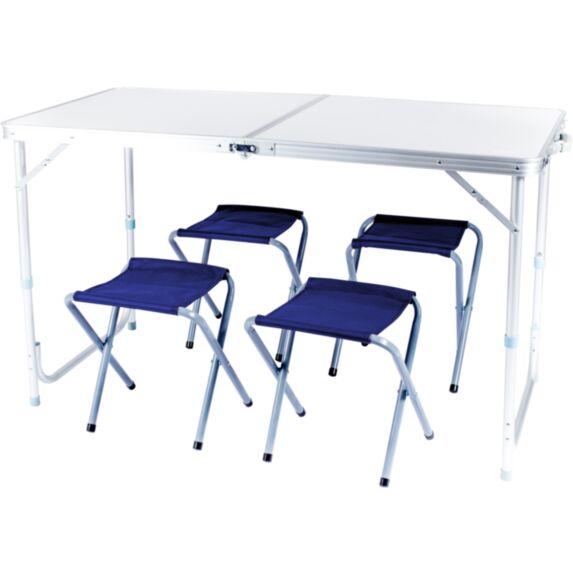 Table valise avec 4 sièges - CAO