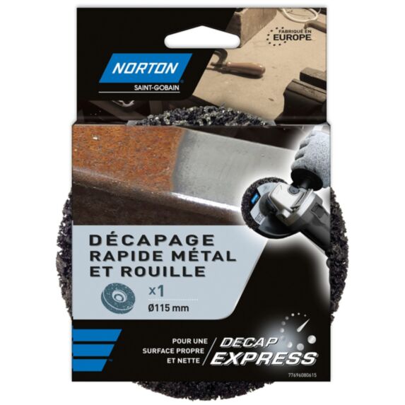 Disque métal/rouille 115mm - NORTON