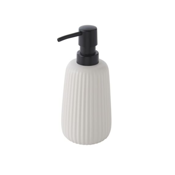 Distributeur de savon Dune céramique beige - LEVASSEUR