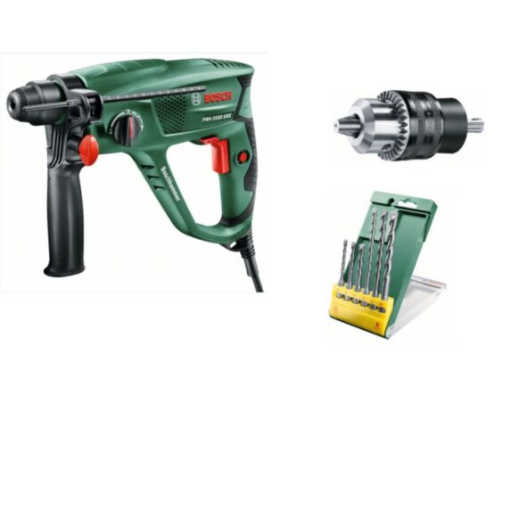 perforateur PBH 2500 SRE coffret 6 forets - BOSCH