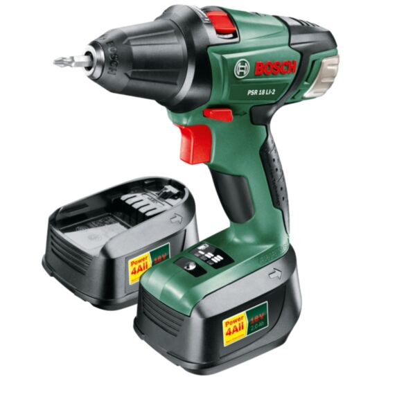 perceuses-visseuses psr 18 li-2 2 batteries - BOSCH