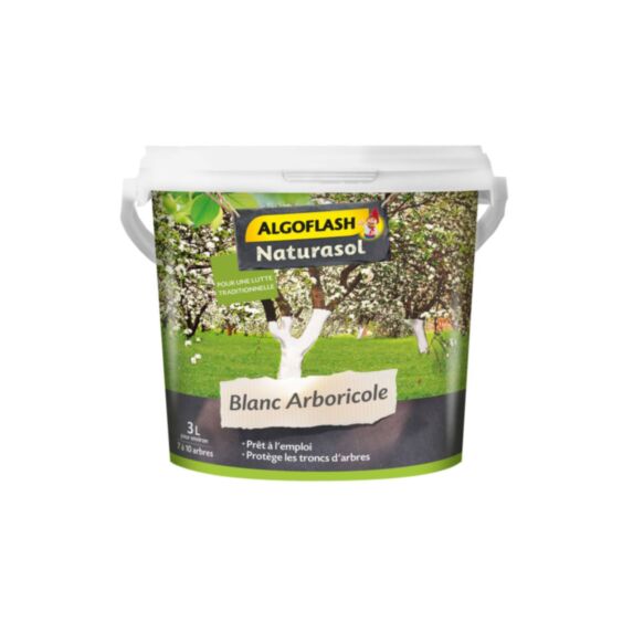 Blanc Arboricole prêt à l'emploi 3L - ALGOFLASH