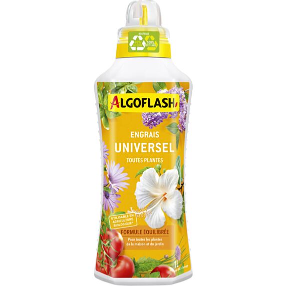 Engrais universel liquide UAB 1L - ALGOFLASH