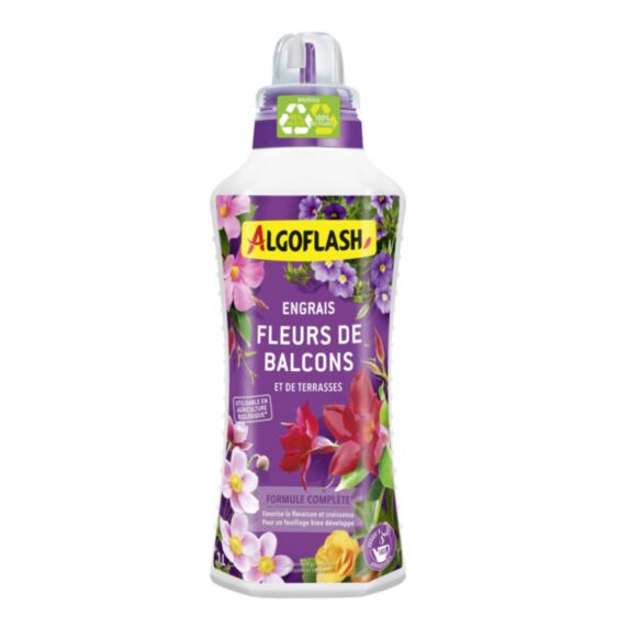 Engrais fleurs UAB 1L - ALGOFLASH