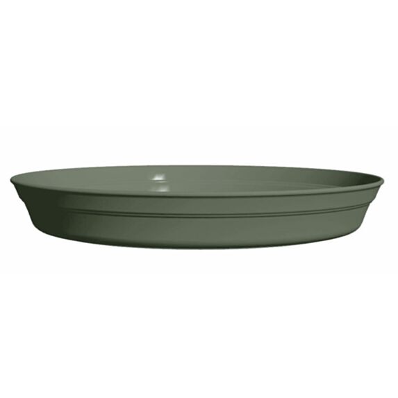 Soucoupe Romeo Recyclée Ø20,5cm h2,8cm Kaki - POETIC