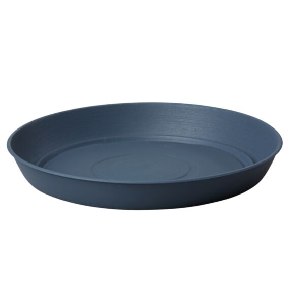 Soucoupe Pot de fleurs Joy 25 bleu jean recyclée Ø18,9cm - POETIC