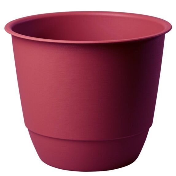 Pot Joy plastique rond Ø20cm cerise - POETIC