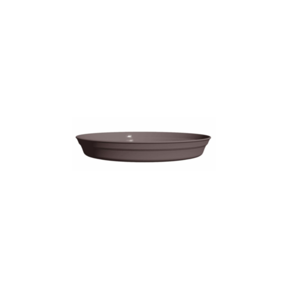 Soucoupe poetic roméo, taupe, ronde Ø 17,2 cm - BHR