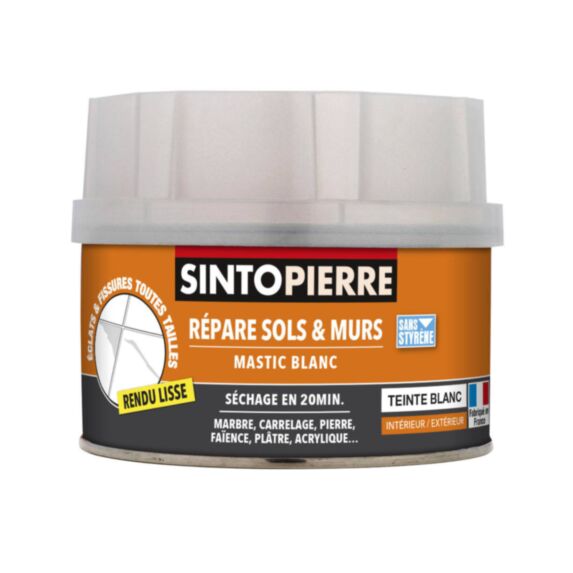 mastic de réparation blanc - SINTO