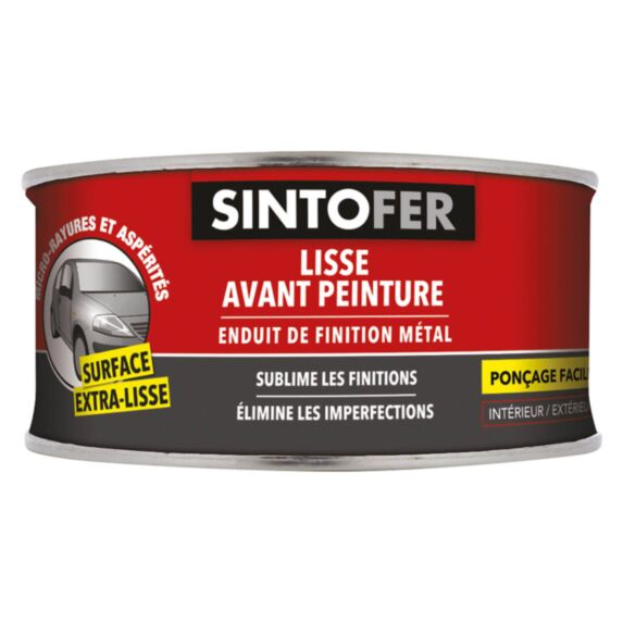 Enduit de finition métaux 170ml - SINTO