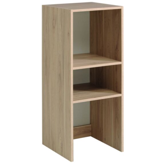 Dressing Easy Dress colonne 2 étagères L40xH101xP40cm Chêne