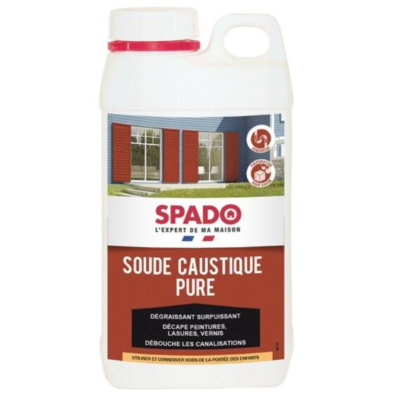 Soude caustique pure 1 kg - SPADO