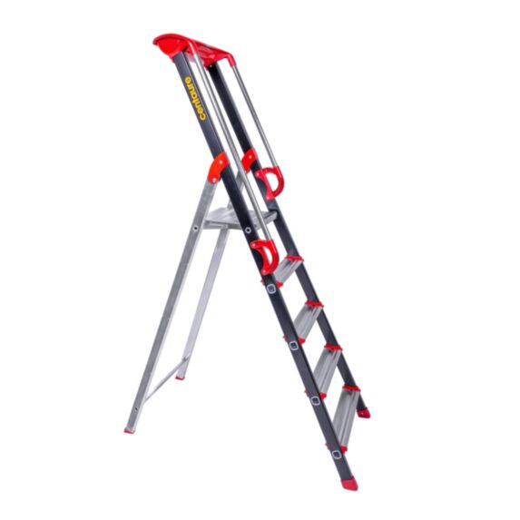 Escabeau aluminium PRO UP 5 marches - CENTAURE