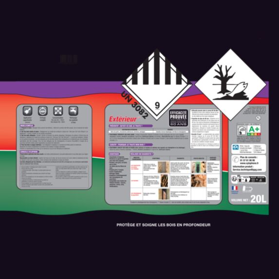 Traitement bois extérieur SP EVO+ 20L - XYLOPHENE