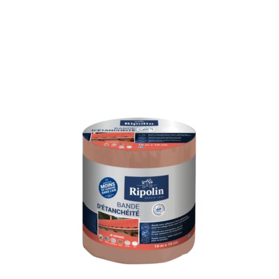 Bande Etancheite Terre Cuite 10Mx10cm - RIPOLIN