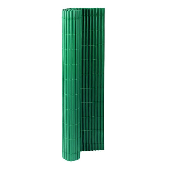 Canisse simple face PVC Plastic'Eco occultant 85% 1,20x3m Vert - SICATEC