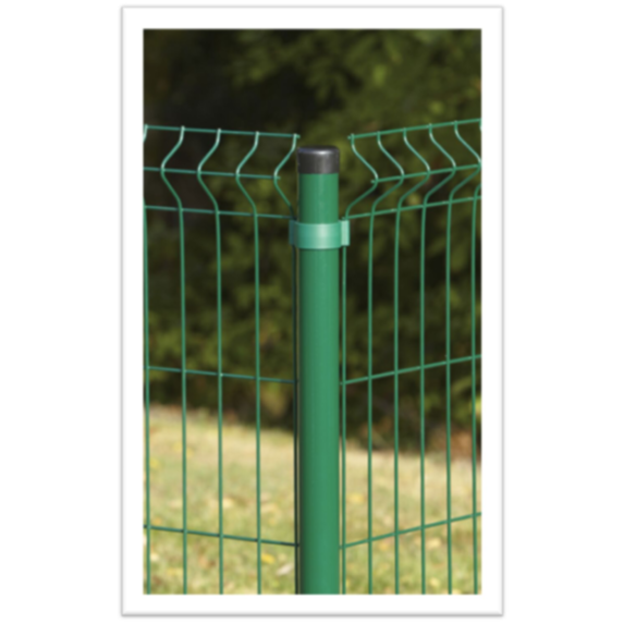 Poteau Rond Univers Vert 6005 Ø48mm 0,70m - DIRICKX