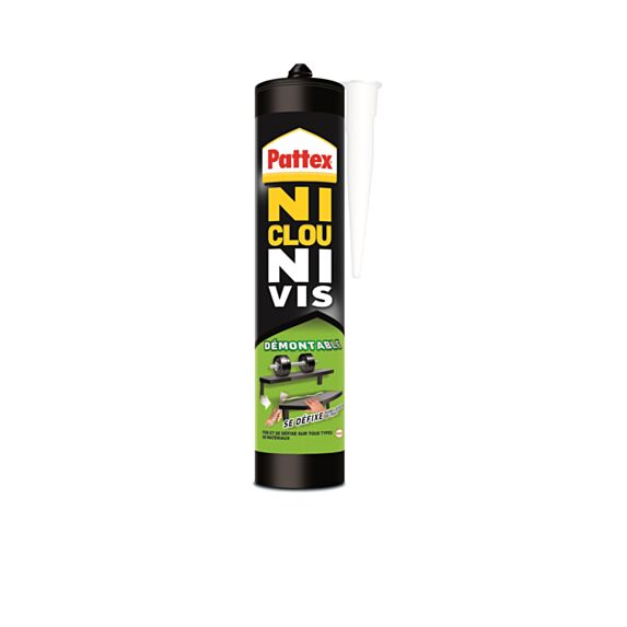 Colle Ni Clou Ni Vis Démontable 400gr - PATTEX