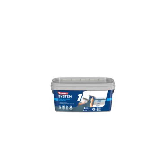 Enduit lissage polyvalent System seau 5kg - TOUPRET