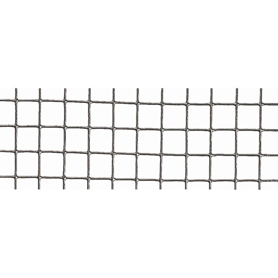 Grillage metal galva carré fensanet 12 (12,7x12,7x0,8mm) 1x2,50m - NORTENE