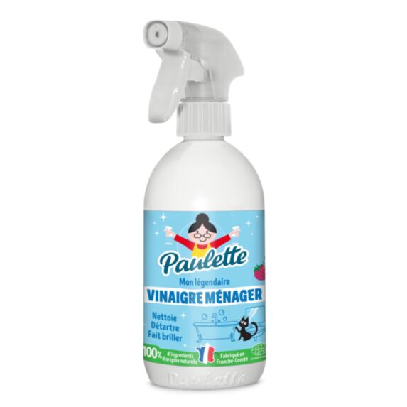 Vinaigre ménager Framboise 500ml ecocert - PAULETTE