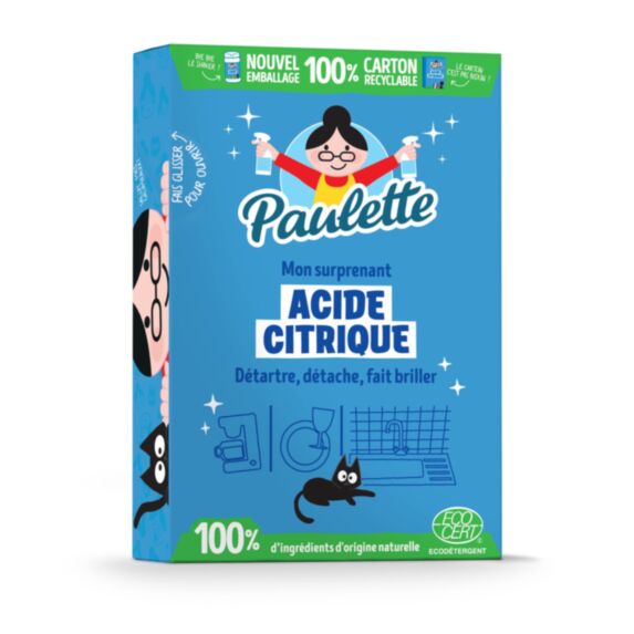 Acide citrique 400gr ecocert - PAULETTE