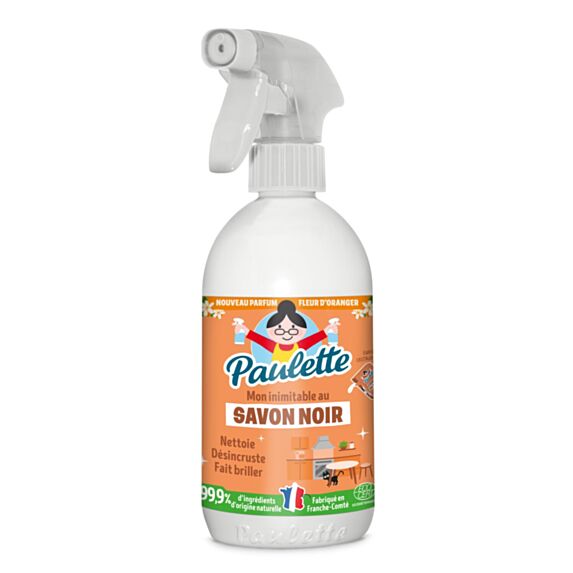 Savon noir Fleur d'oranger 500mL - PAULETTE