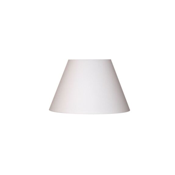 Abat-jour toiline forme empire Ø25 blanc cassé