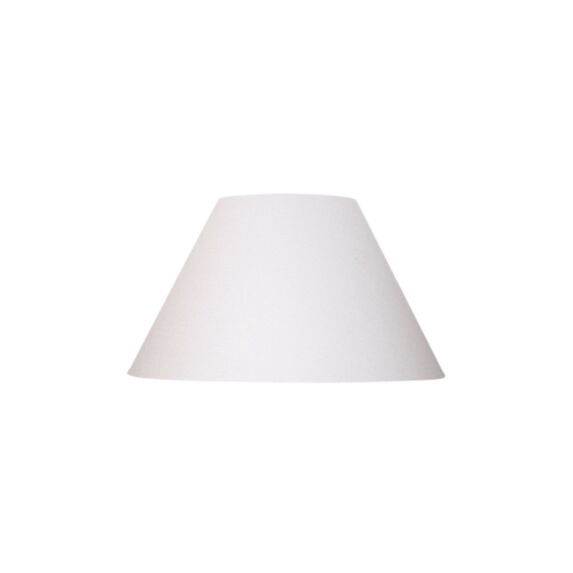 Abat-jour toiline forme empire Ø30 blanc cassé