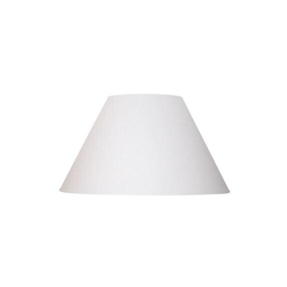 Abat-jour toiline forme empire Ø45 blanc cassé
