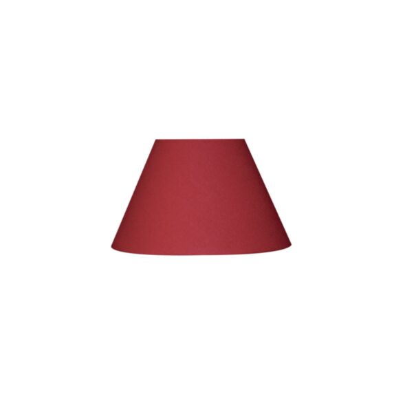 Abat-jour toiline forme empire Ø25 cerise