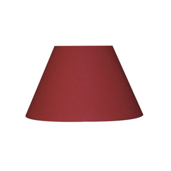 Abat-jour toiline forme empire Ø45 cerise