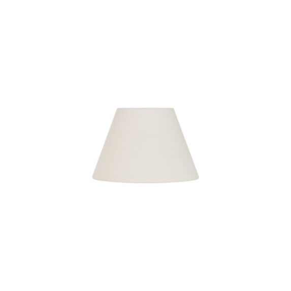 Abat-jour toiline forme empire Ø19 crème