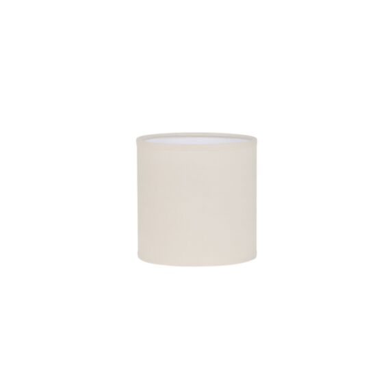 Abat-jour crème cylindre d15cm