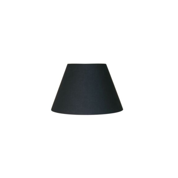 Abat-jour forme conique D22 coton noir