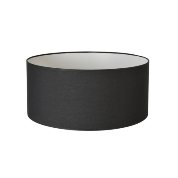 Abat-jour noir cylindre d40cm