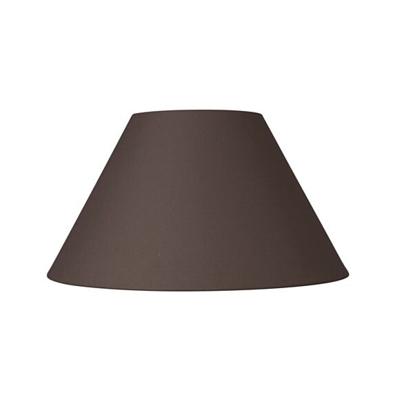 Abat-jour café fe coton d40cm