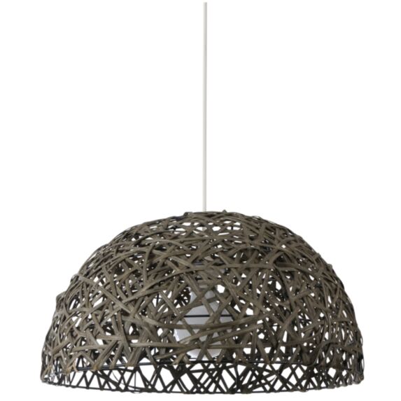 Suspension dôme rotin Dong ∅ 42 cm - COREP