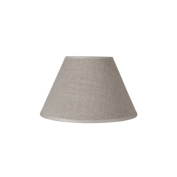 Abat-jour forme conique D30 toile de jute