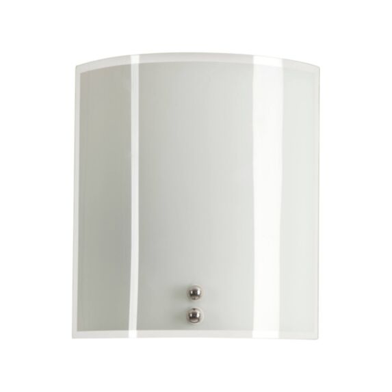 Applique Pixel Verre Blanc Brillant 17cm 60W - COREP