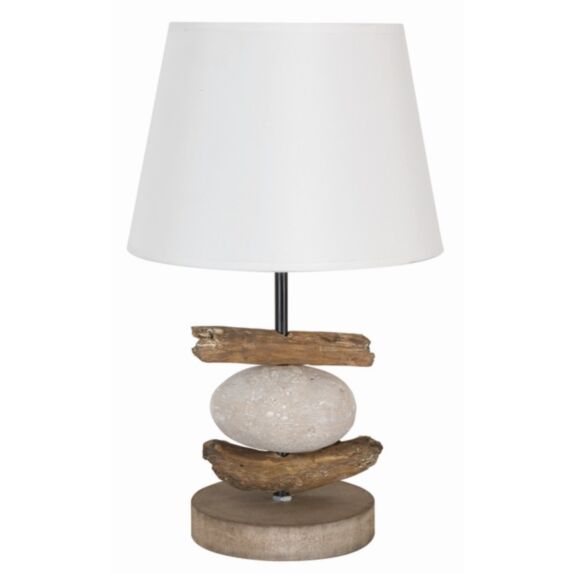 Lampe résine naturel hampton