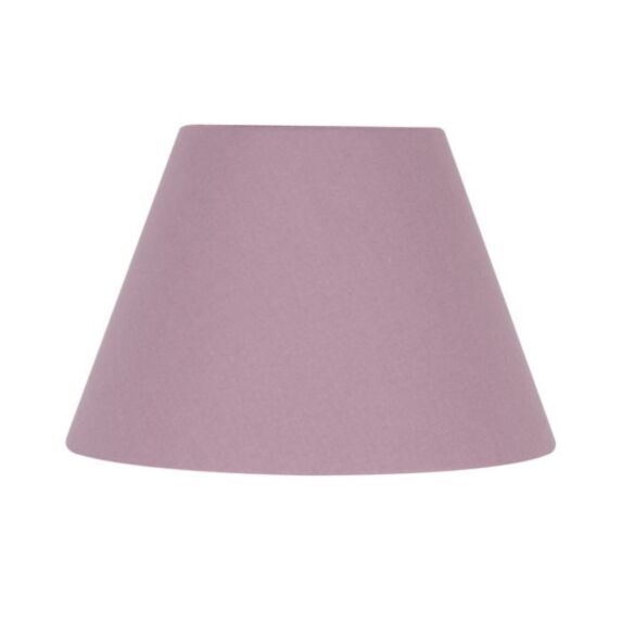 Abat-jour forme conique D19 coton guimauve 
