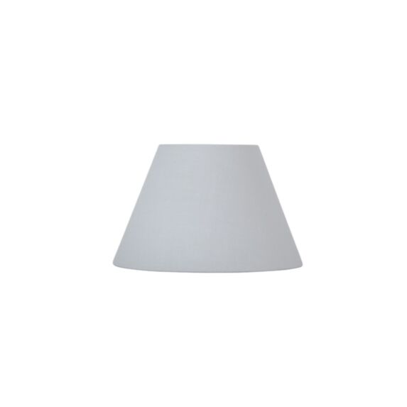 Abat-jour forme conique Ø25 tourterelle Bague E27