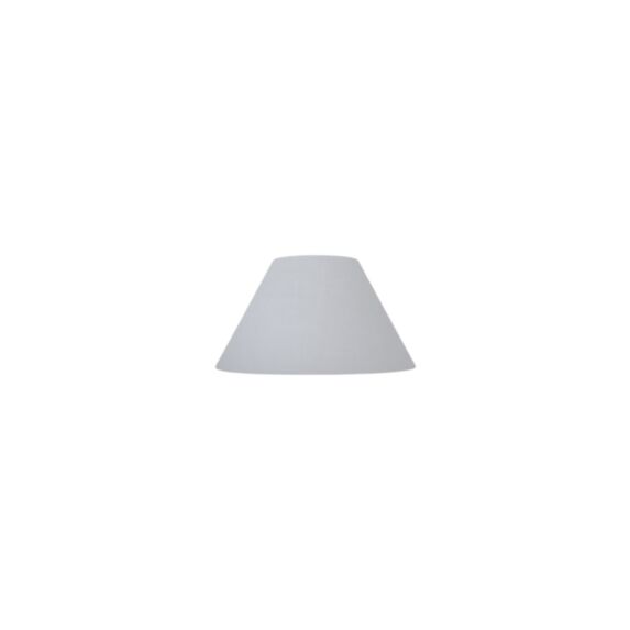 Abat-jour forme conique Ø30 tourterelle Bague E27