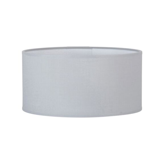 Abat-jour Cylindre Coton Tourterelle E27 Ø40cm - COREP